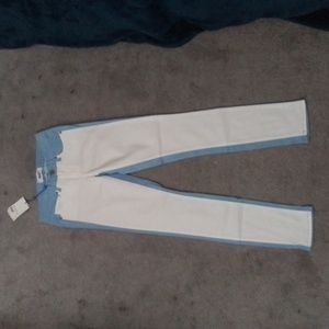 Paige Blue & White Pants